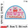 Liteon Cross-Border Alphabet Planet Embroidery Patch for Clothing & Accessories.