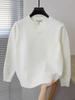 2023 Men's Autumn Solid Color Crew Neck Sweater - Youthful Korean Style Knit Pullover