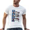 Oversized Black Short-Sleeve T-Shirt Featuring Lancia Martini Rally WRC Legendary Cars Graphic Print for Rally Enthusiasts & Classic Car Lovers