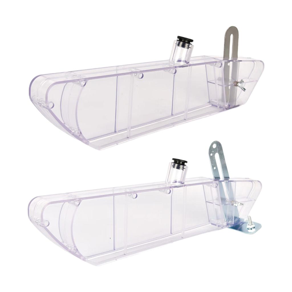 ABS Table Saw Blade Protective Cover Guard with Clear Cover for 101-250mm Blade Improved Safety and Visibility