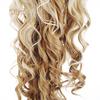 Perucă ondulată blondă Tenfyer, la modă pentru femei, cu păr natural ondulat, peruci cosplay