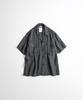 Bihebieo Dyed Hbt Linen M43 1/2 Shirts Anthracite