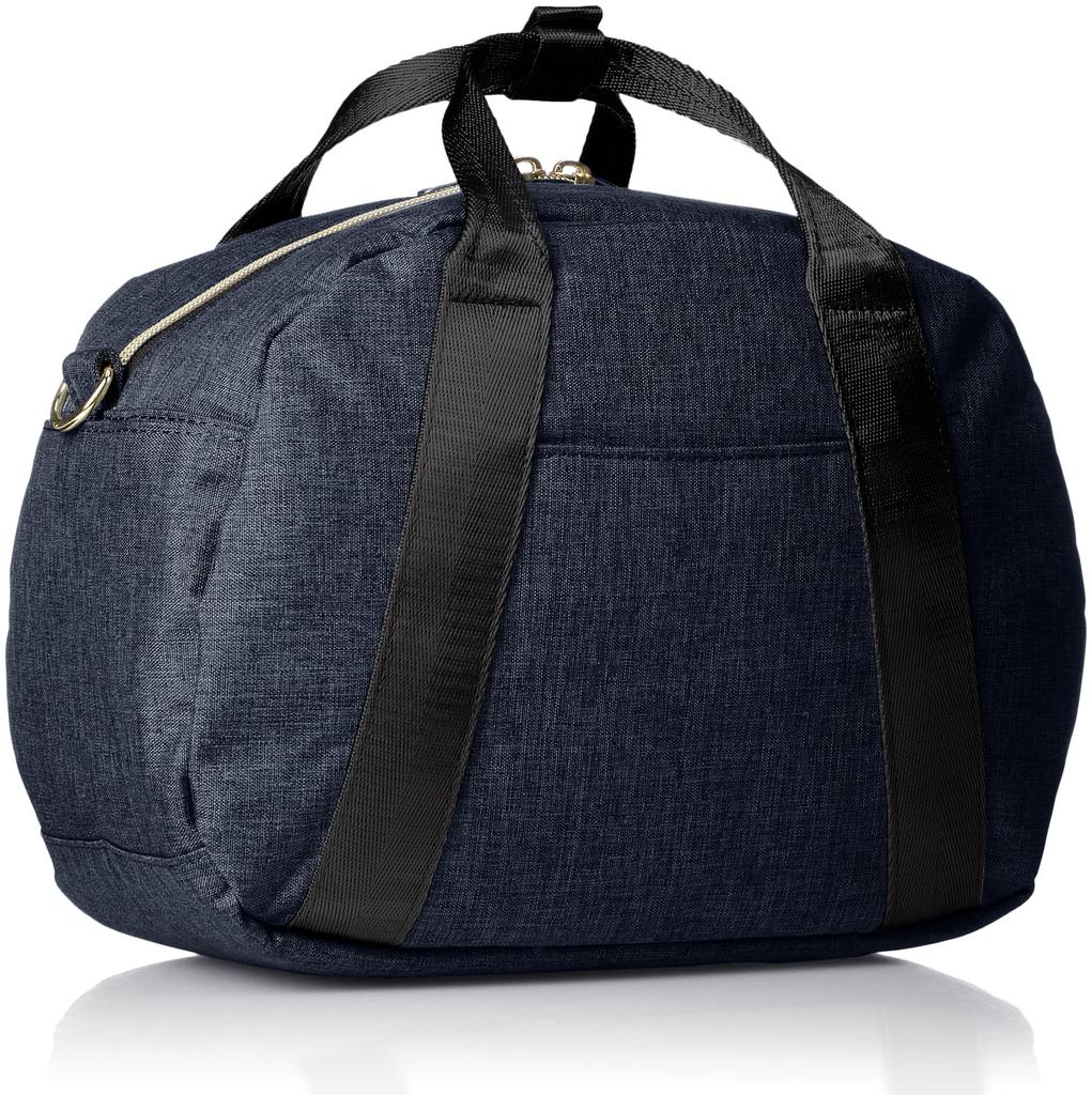 2WAY Mini Boston Shoulder Bag 10 Pockets CHUBBY Navy [Anello] AT-C1835 Women's