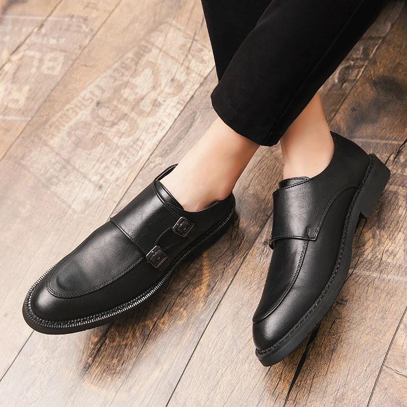 Classic Designer Men's Penny Loafers, Leather Slip-ons, Business Formal Leather Shoes, Wedding Flats, Casual Dress Shoes 39-44