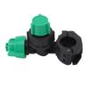 2pcs Leak Proof Agricultural Sprayer Nozzle Black and Green Easy Installation Fogging Spray Nozzle Easy Installation