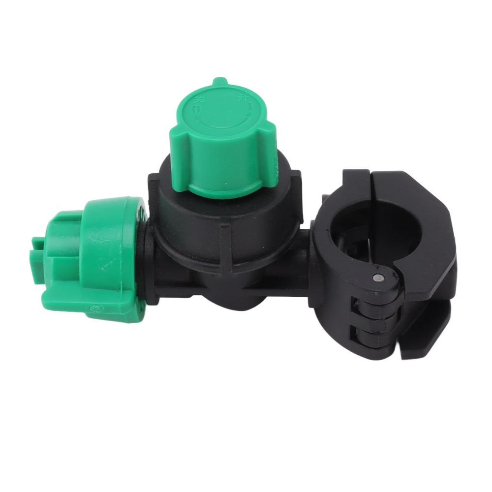 2pcs Leak Proof Agricultural Sprayer Nozzle Black and Green Easy Installation Fogging Spray Nozzle Easy Installation