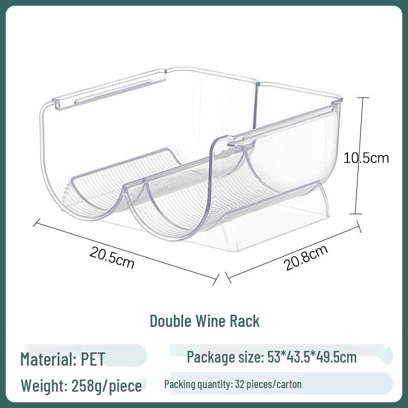 Food-Grade Transparent Refrigerator Storage Box – Large Capacity for Kitchen Organizing