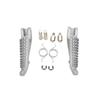 For Kawasaki Ninja400 Ninja 400 2018- Z400 - ZX4R ZX4RR  Motorcycle Accessories Front Footrests Foot Pedals
