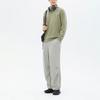 Anta Training Series Letter Round Neck Pullover Sports Casual Sweatshirt Men sweatshirt Dry-Olive 152417744-4