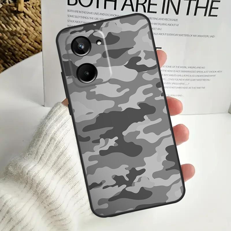 

Military Army Camouflage For Realme 15 10 11 12 13 14 Pro Plus C65 C67 C63 C61 C55 C51 C53 C35 C75 GT6 GT7 Pro Case Realme C21Y C25Y