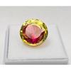 Beautiful Pitambari Sapphire Bi-Color 12+ Ct Round Cut Loose Gemstone