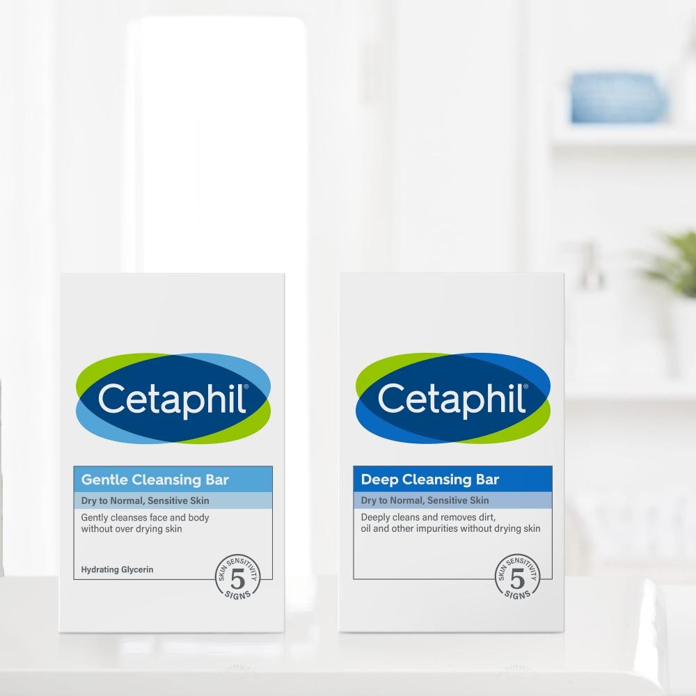 Cetaphil Cetaphil Cleansing Bar  4.5 Oz Bar  Pack Of 3  Nourishing Cleansing Bar For Dry Sensitive Skin