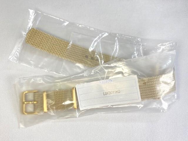 L0K9011K0 SEIKO SUS Design Reissue Model 18mm Nylon Band Beige for Via SCXP158/ 7N01-0KL0 (Ships Nekoposu)