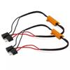 2x 50W 6 ohm H7 Car Load Resistor Error Canceller LED Decoder Canbus Free Wiring Canceller Decoder Light Aluminum shell power