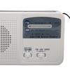 Solar Hand Crank Radio Multifunction Portable Rechargeable Emergency Radio with LED Flashlight for Camping Outdoor