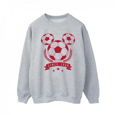 Mens Mickey Football Head Sweatshirt