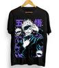 Gojo Satoru TShirt Jujutsu Kaisen Sukuna Megumi Itadori Horror Shirt Black