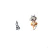 Astronaut And Guan Yin Statue Figurine Feng Shui Buddhist for Office Bedroom Living Room Table