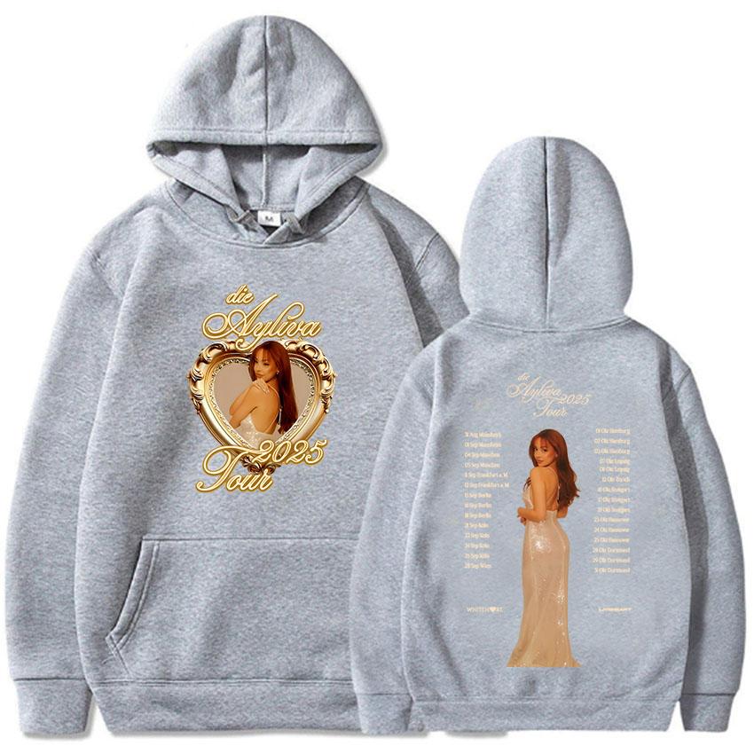 Women Clothes Die Ayliva Tour Printing Hoodies Moletom Feminino Casual LongSleeve Unisex Streetwear Hooded Pullovers Female