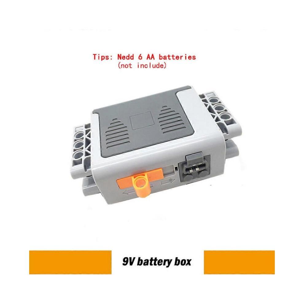 5 uds. Bloques de Construcción Motorizados Power Function Kit de Potencia 2 Motores Medianos, 1 Caja de Baterías, 1 Control Remoto IR, 1 Receptor