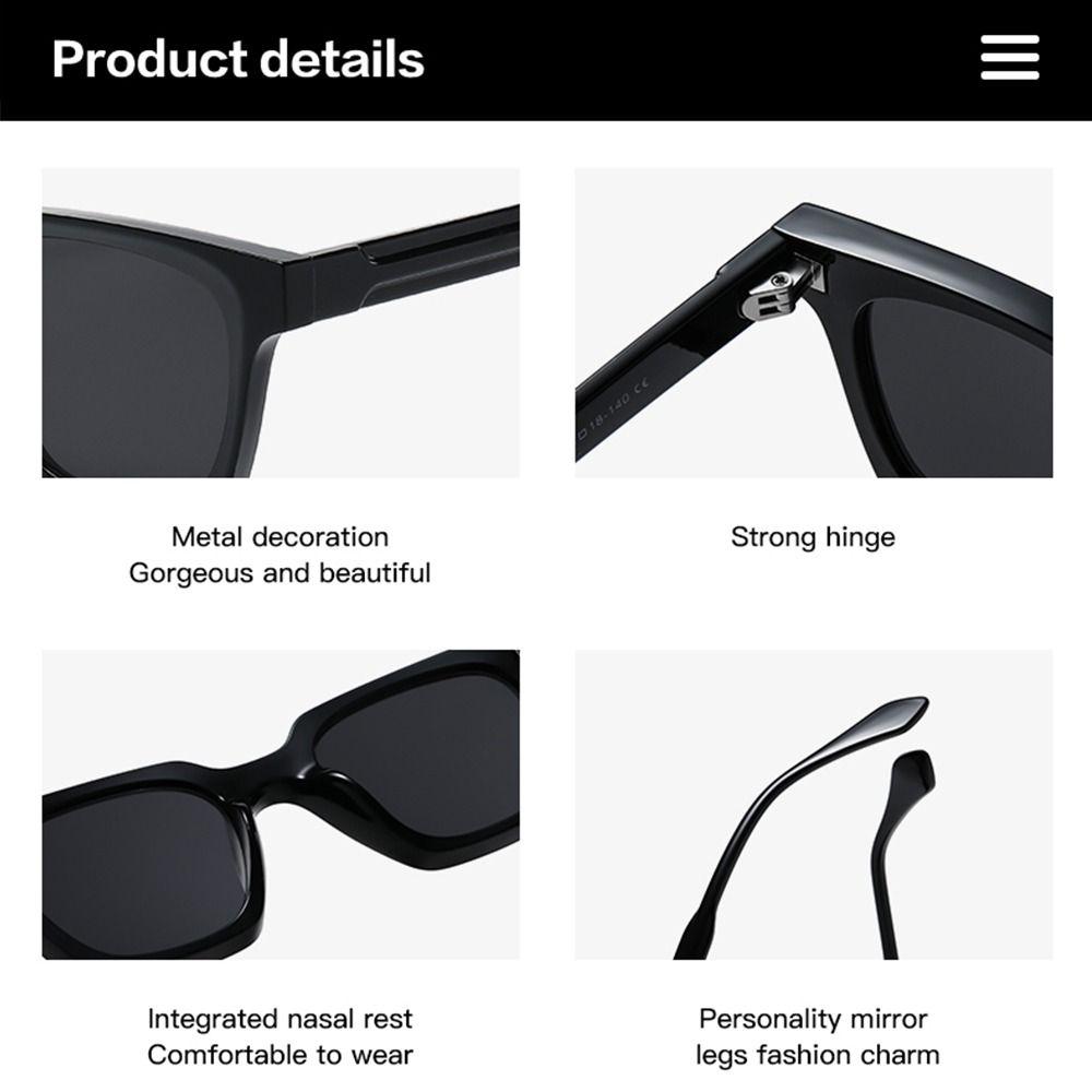 Ochelari de Soare Dublu Culoare cu Brațe Stripate Vintage Protecție UV400 Ochelari Trendy de Designer pentru Femei