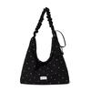 Sommer Neu Stilvoll Reißverschluss Design Cool Schultertaschen für Damen Kreativ Gepunktet Super Meeresurlaub Crossbody Taschen