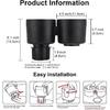 JSCARLIFE Dual Cup Holder Expander for Car - 2 in 1 Adjustable Car Cup Holder Adapter with Snack Organizer, Fits Most Vehicles, Holds Bottles, Cups,