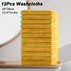 high quality12pcs Microfiber Washcloths 13.4x13.4 Inch - High Absorbency, Soft & Durable Multi-Purpose Cleaning Cloths for Kitchen, Bathroom, Hands &