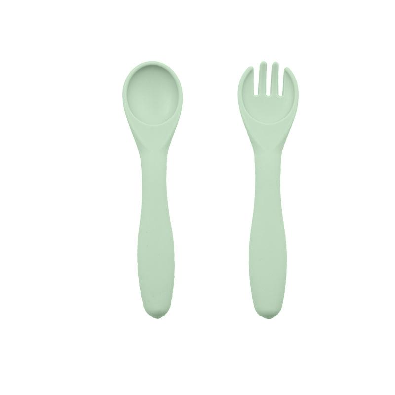 "Full Silicone Baby Meal Tray Set with Suction Cup - Divided Tableware for Children's Meals"