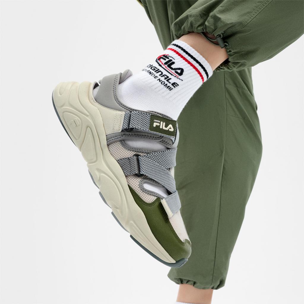 Fila Mars Sandal Retro Comfortable Fashion Breathable Beach Sandal Men Sandals Sky-Gray F12M422401FOD