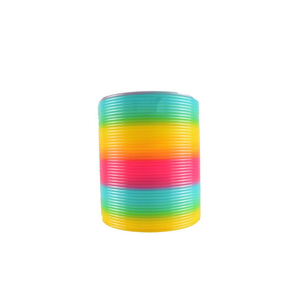 Giocattoli Magici Rimbalzanti Colorati Giochi da Tavolo Per Bambini Anello Magico Antistress Molla Gioco da Tavolo Arcobaleno Regali Creativi Divertenti per Bambini