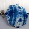 1pc Tie-Dye Pattern Automatic Open/Close Umbrella with One-Touch Button, Compact Folding Canopy, Sturdy 8-Rib Windproof Design -117