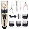 RUMOCOVO®Wolka Tondeuse Pour Chien Chat,Toilettage Professionnel Animal Silencieux Rechargeable Sans Fil Détachable
