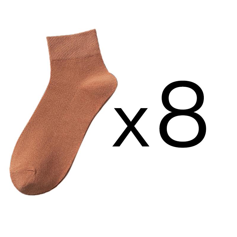 8 Paare/Lot Herren Knöchel Baumwollsocken Hohe Qualität Lässig Atmungsaktiv Männlich Bequem Business Weich Einfache Mode Socken