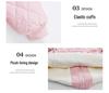 Girls' 2025 Fleece-lined Winter Coat: New Thickened Cotton Jacket for Autumn & Winter