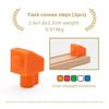 Wooden Train Track Accessories All Kinds Universal Connectors Adapters Clips fit for Brand Wooden Tracks Railway Toys for Kids
