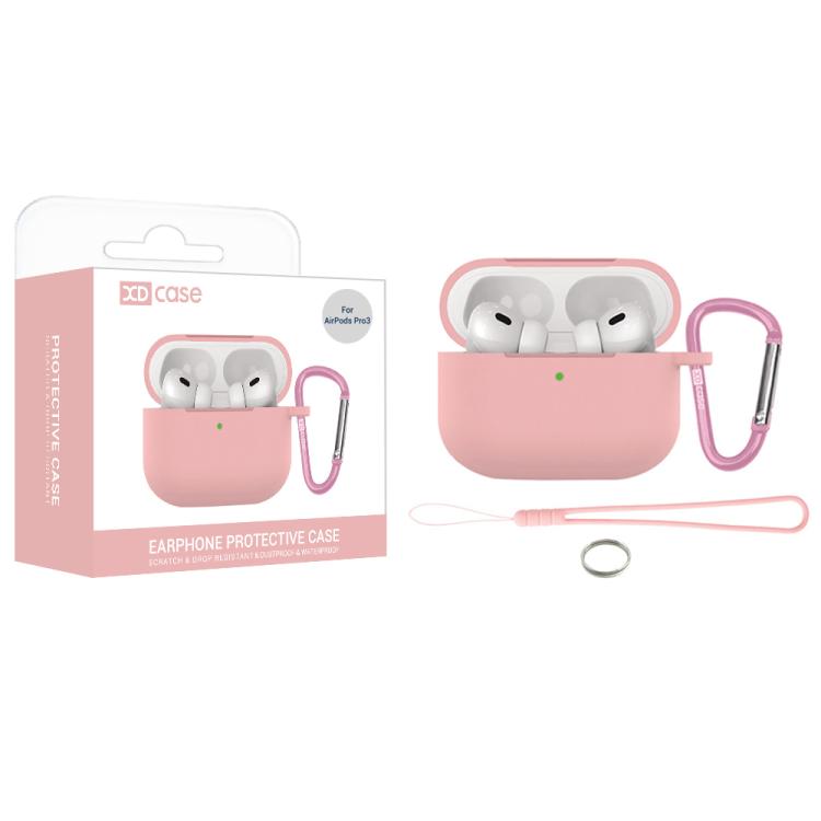For AirPods Pro 3 XDcase 2.5mm Thick Silicone Earbud Protective Case with Hook