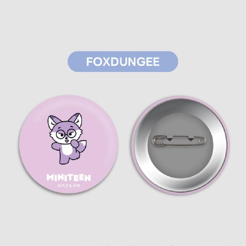 BADGE CAN MINITEEN, PRODUITS SEVENTEEN, KPOP, Officiel, Original, Authentique FOXDUNGEE