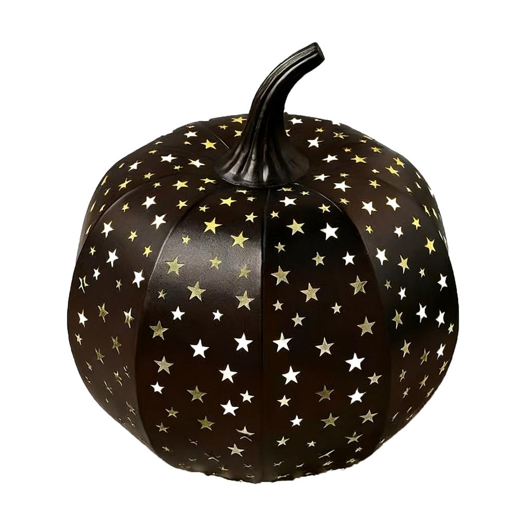 Stargazer Metal Pumpkin Star Jack-O'-Lantern 19cm