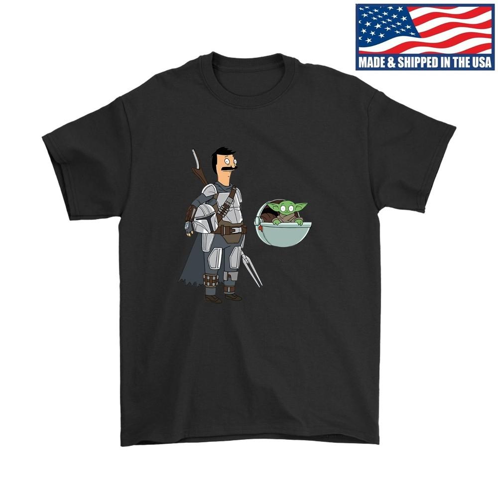 

The Mandalorian and Baby Yoda Bob’s Burgers Men039;s T-Shirt Unisex T-Shirt XXXXL