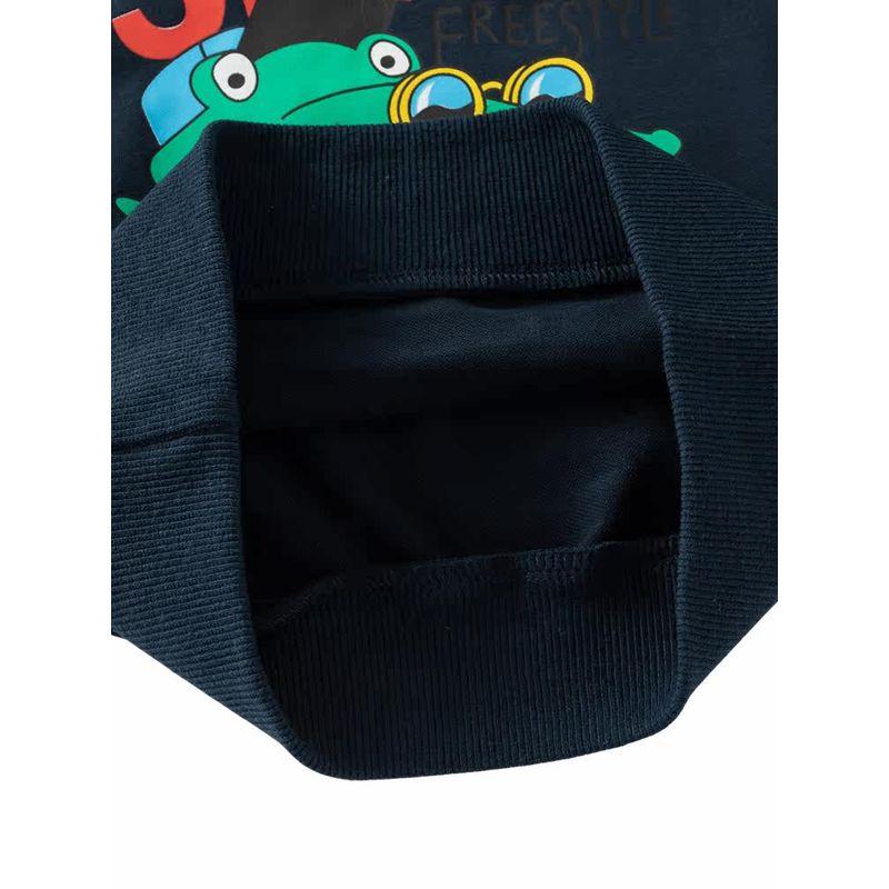 Children's Long-Sleeved Hooded Sweatshirt, Spring and Autumn Kidsren's Clothing, Boys' Crocodile Pullover Top, Baby Boy's Thin Clothing