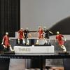 Football players figure statue Modern home office desktop ornament small decoration crafts resin home Front Desk decor sculpture