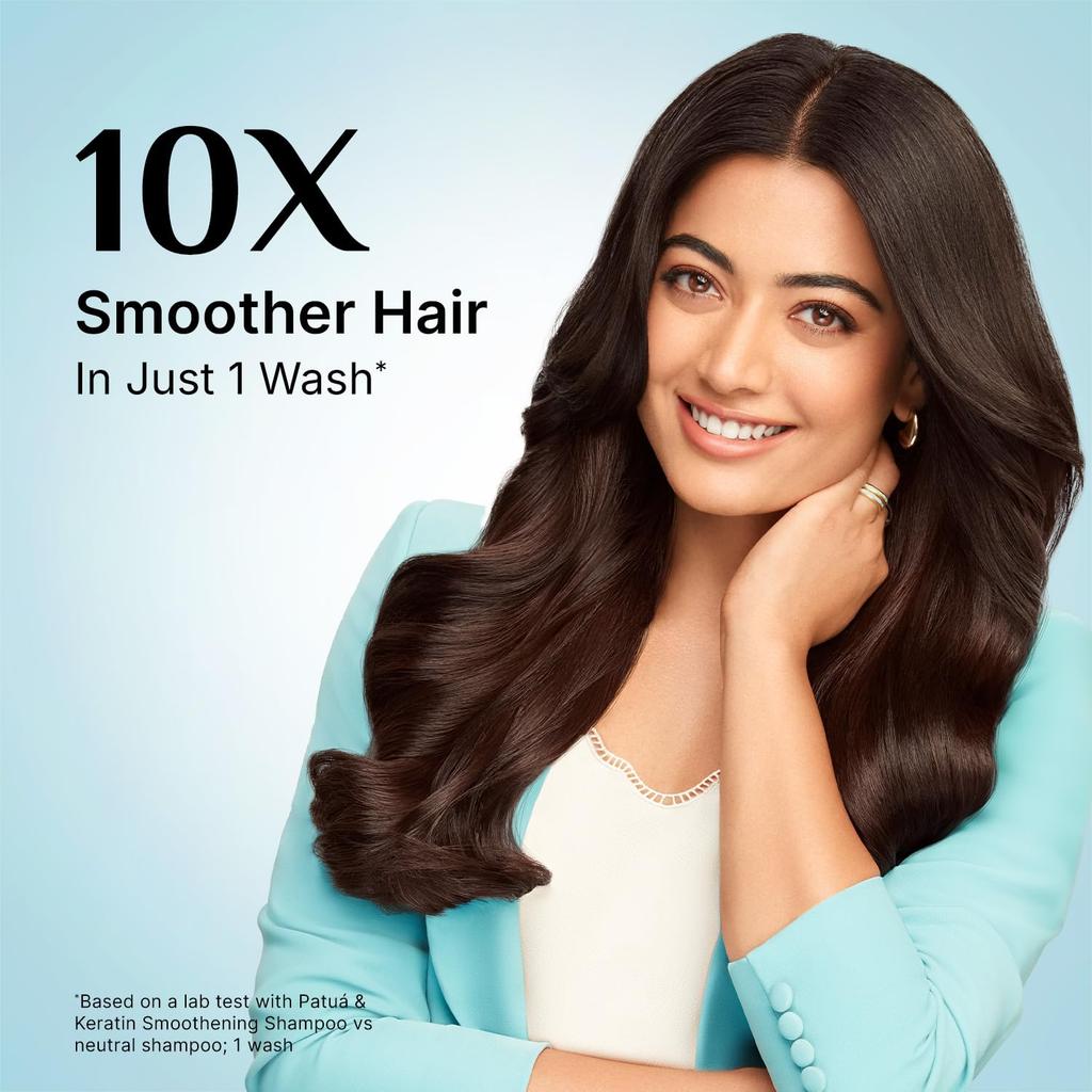 Pilgrim Patua & Keratin Hair Smoothening Shampoo For Dry Frizzy Hair Paraben Free Shine Care 200 ml Pack Of 1 Daily