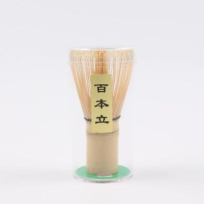 [Green & Cozy] 100-Stand Tea Whisk, Bamboo Tea Whisk for Matcha Powder, Perfect for Tea Ceremony, Traditional Craft, 100-Stand (100-Stand)