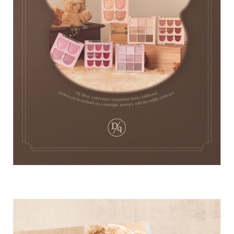 dasique - Blending Mood Cheek My Bear Collection - 2 Types