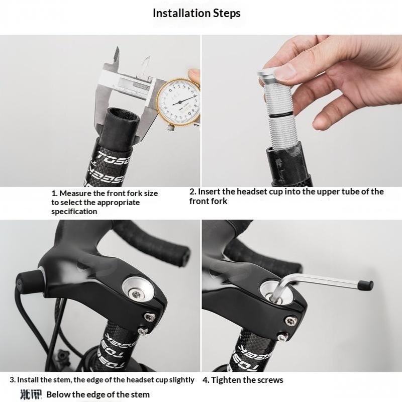 Bike Headset Stem Compression Plug 28.6mm 31.8mm Lightweight Fork Steerer Expander for Daily Bicycle Repair Maintenance