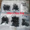100pcs Mixed Car Plastic Clips Auto Fixing Door Closer Pin Removing Retainer Rivet Screws Disassembly Tools For Removal Products