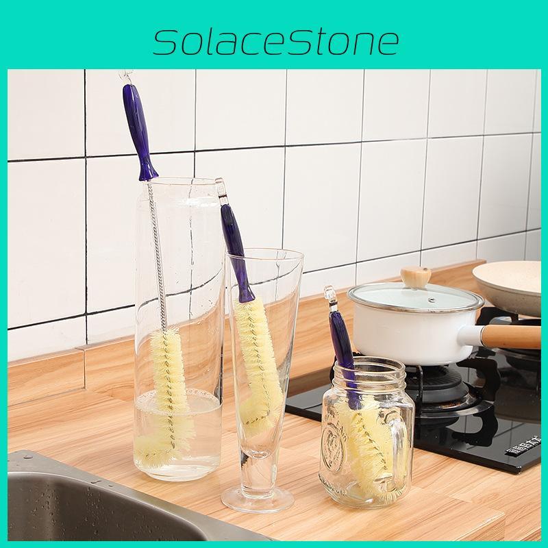 Durable Teapot Plastic Brush For Deep Cleaning With Comfortable Grip Handle