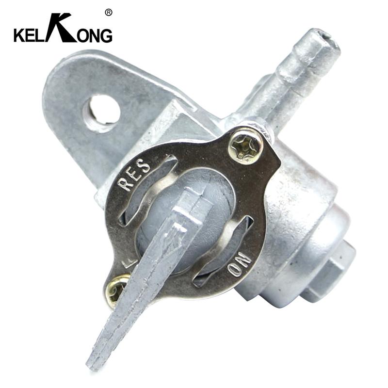 KELKONG 3-Port Gas Fuel Valve Tap Switch Petcock For Polaris Predator Outlaw Scrambler Sportsman 2 Stroke 50cc 90cc ATV Quad