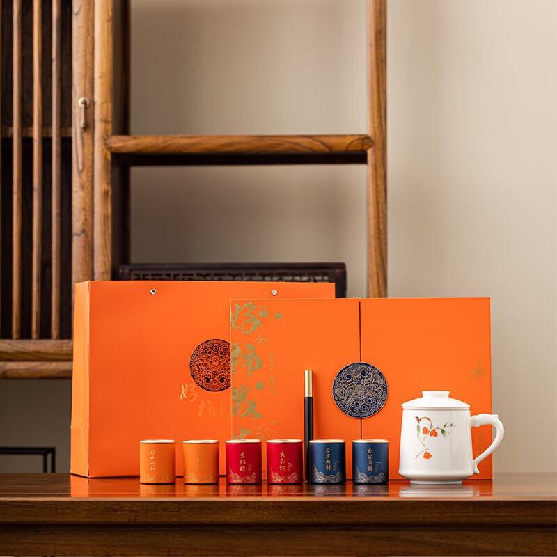 Dongyue Hand-Painted Good Things Happen Single-Person Tea Set